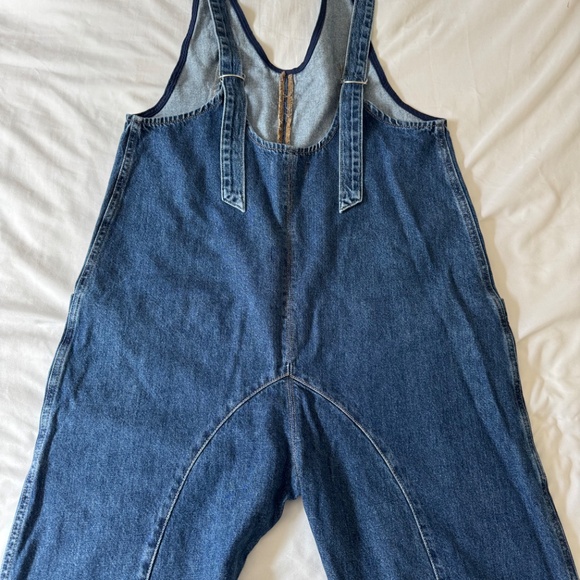 Free People x We The Free High Roller Jumpsuit in Sapphire - Picture 2 of 5